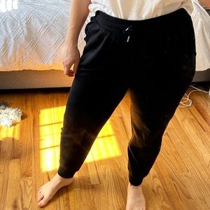 Classic Black Sweats with Drawstring